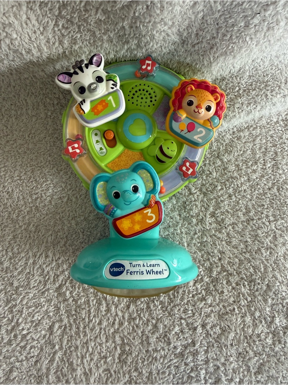 VTech Turn & Learn Ferris Wheel Educational Toy - Teal/Green